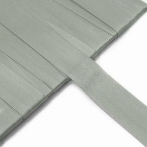 www.houseofadorn.com - Ribbon - Satin Bias Binding 20mm (Price per metre) - Grey