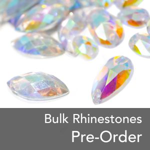 www.houseofadorn.com - BULK PRE-ORDER - Glass & Resin Rhinestones
