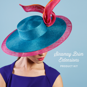 www.houseofadorn.com - Product Kit - Millinery Materials for Hat Academy SINAMAY BRIM EXTENSIONS COURSE Bundle (COMPLETE KIT)