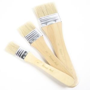www.houseofadorn.com - Paint Brush for Varnish &amp; Gesso (Set of 3)