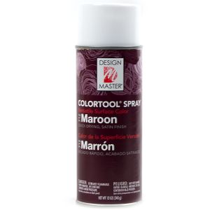 www.houseofadorn.com - Design Master Spray - ColorTools - Maroon (712)