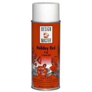 www.houseofadorn.com - Design Master Spray - ColorTools - Holiday Red (714)