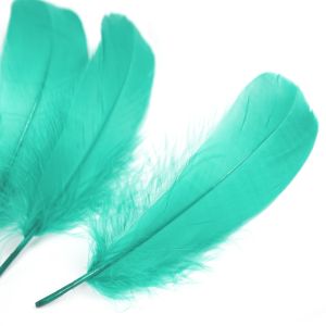 www.houseofadorn.com - Feather Goose Nagoire Hand Selected Loose (Pack of 24) - Jade