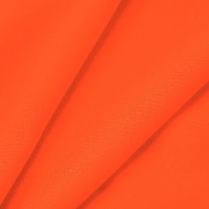 www.houseofadorn.com - Chiffon Polyester Fabric W112cm - Plain (Price per 1m) - Fluro Orange (Limited)
