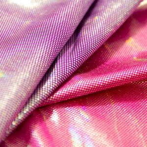 www.houseofadorn.com - Spandex Nylon Lycra 4 Way Stretch Fabric W150cm - Galaxy Hologram Foil Finish (Price per 1m)