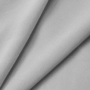 www.houseofadorn.com - Chiffon Polyester Fabric W150cm - Plain (Price per 1m) - Silver Grey