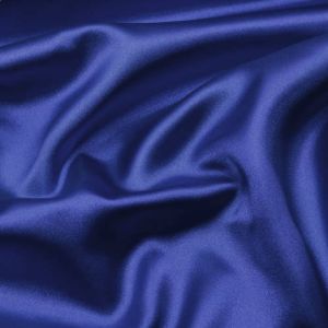 www.houseofadorn.com - Polyester Satin Fabric 150cm (Price per 1m) - Royal Blue