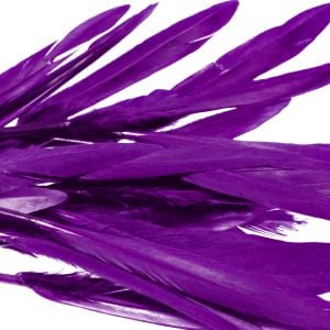 www.houseofadorn.com - Feather Goose Pointers - Small - Purple (Pack of 24)