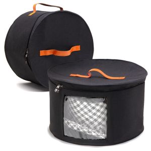 www.houseofadorn.com - Hat Box - Round Felt with Window (Price per 1)