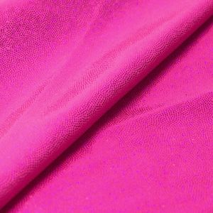 www.houseofadorn.com - Spandex Nylon Lycra 4 Way Stretch Fabric W150cm/200gsm - Fog/Mystique Hologram Sparkly Jewels (Price per 1m) - Vivid Pink (Limited)