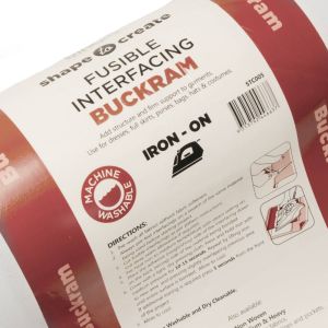 www.houseofadorn.com - Blocking Canvas - Shape to Create Fusible Interfacing Buckram - Firm W90cm