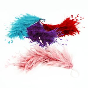 www.houseofadorn.com - Feather Hackle &amp; Stripped Coque Mount