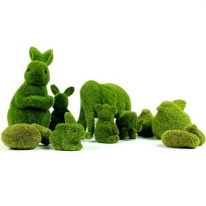 www.houseofadorn.com - Moss Artificial Grass Turf Ornaments