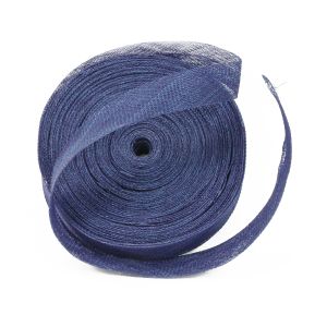 www.houseofadorn.com - Sinamay Bias Binding/Ribbon 3cm (Price per 1.5m) - Cobalt Blue