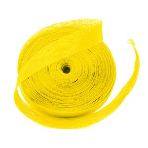 www.houseofadorn.com - Sinamay Bias Binding/Ribbon 3cm (Price per 1.5m) - Yellow