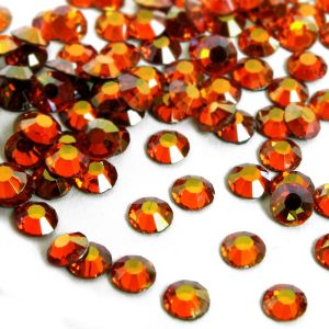 www.houseofadorn.com - 2Adorn Classic Crystals - Hotfix Diamantes - Specialty Range SS20 (Price per gross) - Hyacinth Orange AB