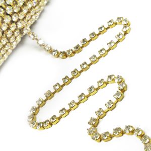 www.houseofadorn.com - Rhinestone Trim - Diamante Chain SS16 Style 3298 (Price per 1m)