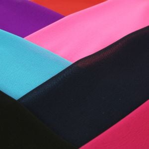www.houseofadorn.com - Chiffon Polyester Fabric W112cm - Plain (Price per 1m)