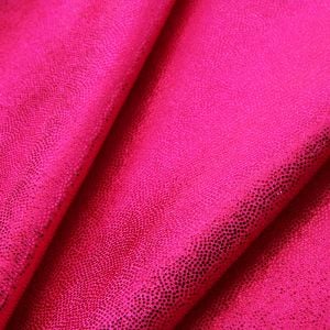 www.houseofadorn.com - Spandex Nylon Lycra 4 Way Stretch Fabric W150cm/190gm - Fog/Mist/Mystique Foil Finish (Price per 1m) - Vivid Pink