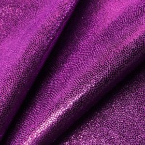 www.houseofadorn.com - Spandex Nylon Lycra 4 Way Stretch Fabric W150cm/190gm - Fog/Mist/Mystique Foil Finish (Price per 1m) - Violet