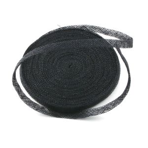 www.houseofadorn.com - Sinamay Bias Binding/Ribbon 1cm (Price per 1.5m) - Dark Navy