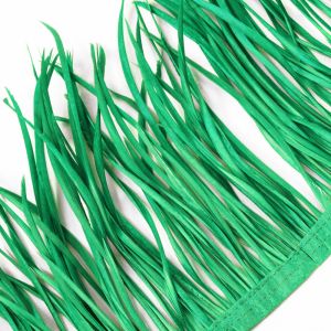 www.houseofadorn.com - Feather Spiky Biot on Fringe (Price per 10cm) - Jade