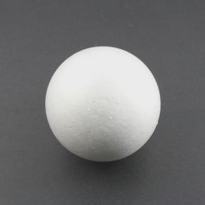 www.houseofadorn.com - Polystyrene Styrofoam - Ball Shape White Foam 100mm
