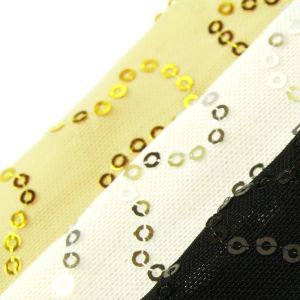 www.houseofadorn.com - Mesh Polyester 4 Way Stretch Fabric W150cm - Extra Fine Net Graceful w Sequins (Price per 1m)