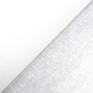 www.houseofadorn.com - Blocking Canvas 20/20 Buckram (Double Sided Stiffener/Adhesive - Extra Stiff) - (Price for 1m) - White