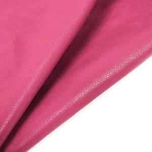www.houseofadorn.com - Leather Skin - Sheep Italian Soft Nappa Full-Grain (Price per 4-5 sq ft) - Dark Candy Pink
