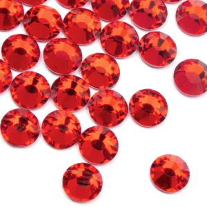www.houseofadorn.com - 2Adorn Classic Crystals - Hotfix Diamantes - Standard Range SS16 (Price per gross) - Light Siam Red