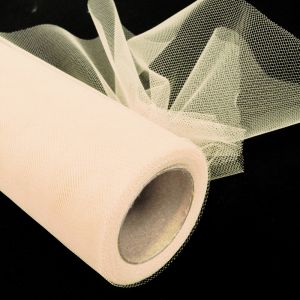 www.houseofadorn.com - Tulle Roll - Plain Colours 6&quot; (Price per 22m / 25y Spool) - Baby Pink