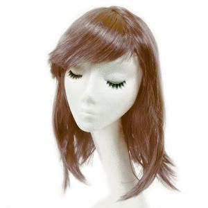 www.houseofadorn.com - Wigs Costume - Women Medium Length Premium Quality - Brown