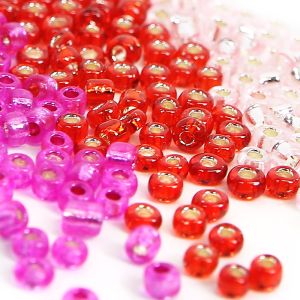 www.houseofadorn.com - Seed Beads - Glass Round Silver Lined Size 12/0 1.9mm (Price per 50g)