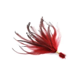 www.houseofadorn.com - Feather Emu Bunch (15-25cm) - Red