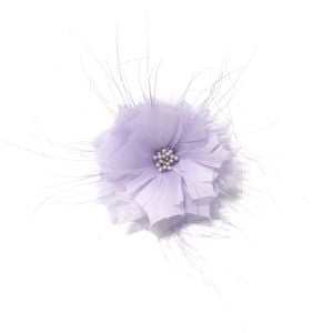 www.houseofadorn.com - Flower Feather Prairie Crocus - Lilac