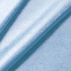 www.houseofadorn.com - Spandex Nylon Lycra 4 Way Stretch Fabric W150cm/190gm - Fog/Mystique Pearl Finish (Price per 1m) - Baby Blue