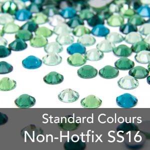 www.houseofadorn.com - 2Adorn Classic Crystals - Non-Hotfix Diamantes - Standard Range SS16 (Price per gross)