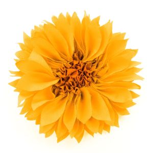 www.houseofadorn.com - Flower Aster Bloom 12cm Style 7245 - Light Orange