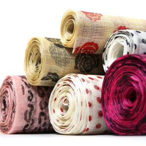www.houseofadorn.com - Sinamay Straw Fabric - Patterns &amp; Prints 36&quot;/91cm (Price per 1m)
