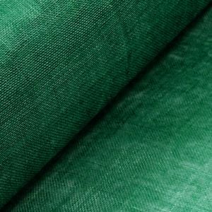 www.houseofadorn.com - Sinamay Straw Fabric - Standard Weave 36&quot;/91cm (Price per 1m) - Peacock Green