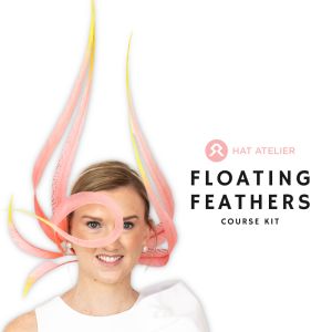 www.houseofadorn.com - Product Kit - Millinery Materials for Hat Atelier FLOATING FEATHERS COURSE Bundle (COMPLETE KIT)