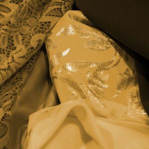 www.houseofadorn.com - Mystery Pack - Fabric Remnants - Golds