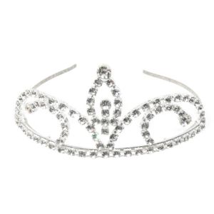 www.houseofadorn.com - Tiara - Premium Czech Crystal & Diamante Crown - Iris