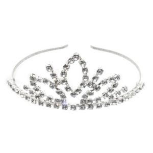 www.houseofadorn.com - Tiara - Premium Czech Crystal & Diamante Crown - Cordelia