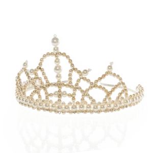 www.houseofadorn.com - Tiara - Premium Czech Pearl Crown - Amelia