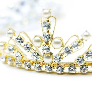 www.houseofadorn.com - Tiara - Premium Czech Crystal & Diamante Crown - Harriet