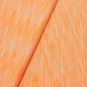 www.houseofadorn.com - Spandex Nylon Lycra Stretch Fabric W150cm - Strata Active/Performance Matt (Price per 1m) - Fluro Orange and Grey