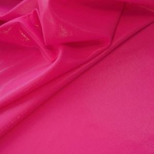 www.houseofadorn.com - Spandex Nylon Lycra 4 Way Stretch Fabric W145cm/210gm - Fog/Mist/Mystique - Dual Activator Foil Finish (Price Per 1m) - Dark Fluro Pink