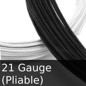 www.houseofadorn.com - Cotton Covered Wire for Millinery Craft - 21 Gauge (Pliable)
